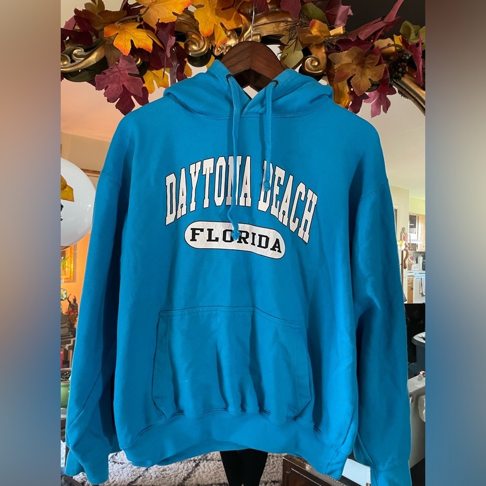Daytona Beach Florida Blue Hoodie